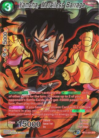 Yamcha, Merciless Barrage (SPR) (BT10-008) [Rise of the Unison Warrior 2nd Edition] | Tables and Towers