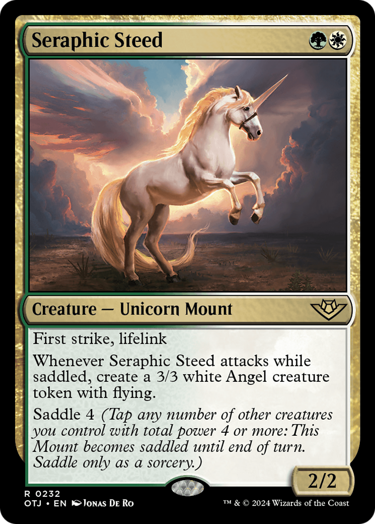 Seraphic Steed [Outlaws of Thunder Junction] | Tables and Towers