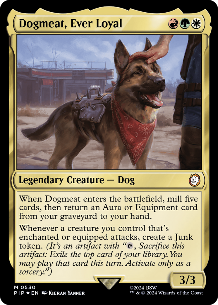 Dogmeat, Ever Loyal (Surge Foil) [Fallout] | Tables and Towers