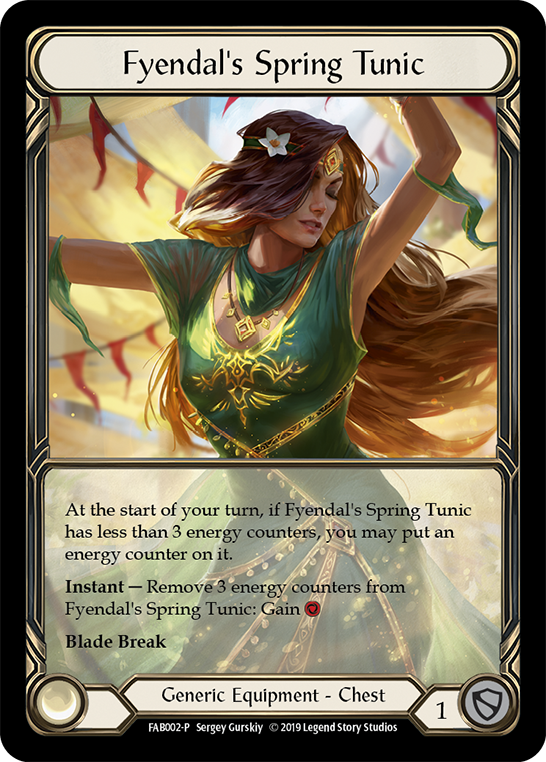 Fyendal's Spring Tunic [FAB002] (Promo)  Rainbow Foil | Tables and Towers