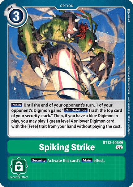 Spiking Strike [BT12-105] [Across Time] | Tables and Towers