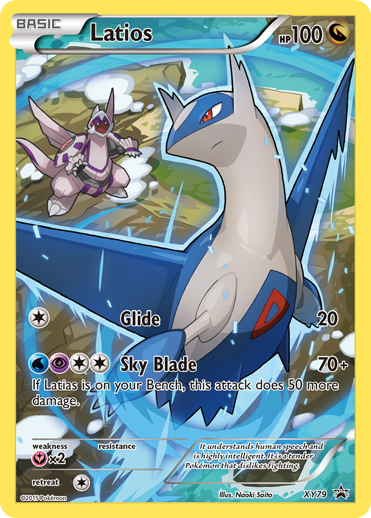 Latios (XY79) (Full Art Promo) [XY: Black Star Promos] | Tables and Towers