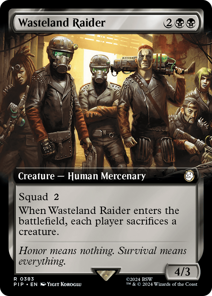 Wasteland Raider (Extended Art) [Fallout] | Tables and Towers