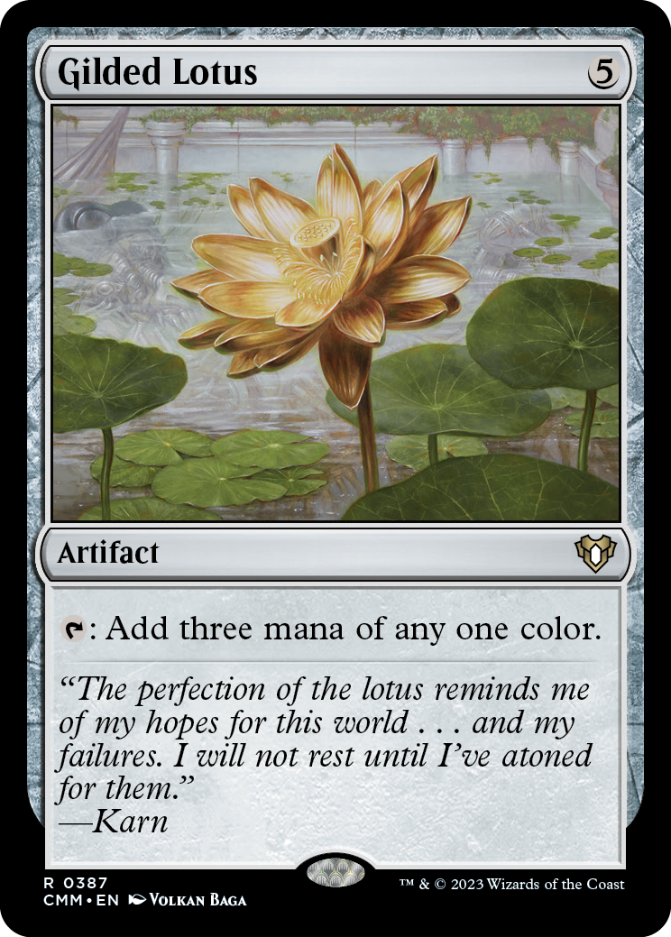 Gilded Lotus [Commander Masters] | Tables and Towers