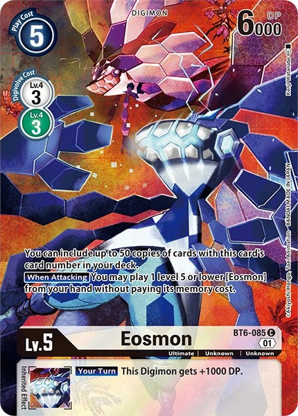 Eosmon [BT6-085] (Alternate Art) [Dimensional Phase] | Tables and Towers