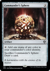 Commander's Sphere [Phyrexia: All Will Be One Commander] | Tables and Towers