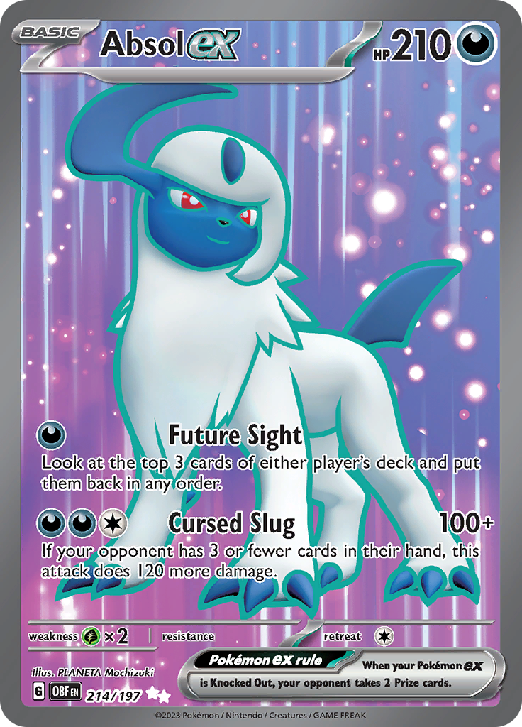 Absol ex (214/197) [Scarlet & Violet: Obsidian Flames] | Tables and Towers