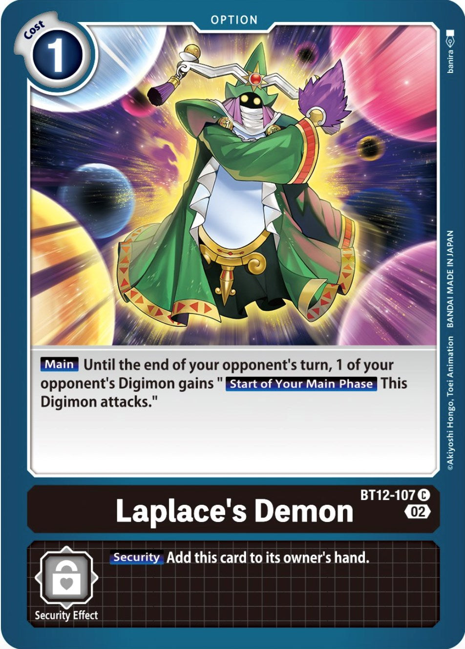 Laplace's Demon [BT12-107] [Across Time] | Tables and Towers