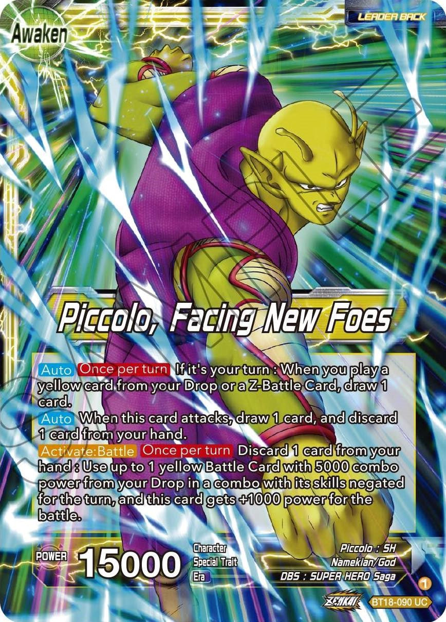 Piccolo // Piccolo, Facing New Foes (BT18-090) [Promotion Cards] | Tables and Towers