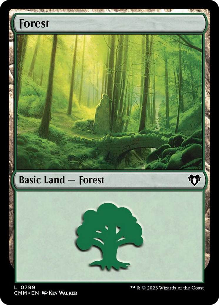 Forest (799) [Commander Masters] | Tables and Towers