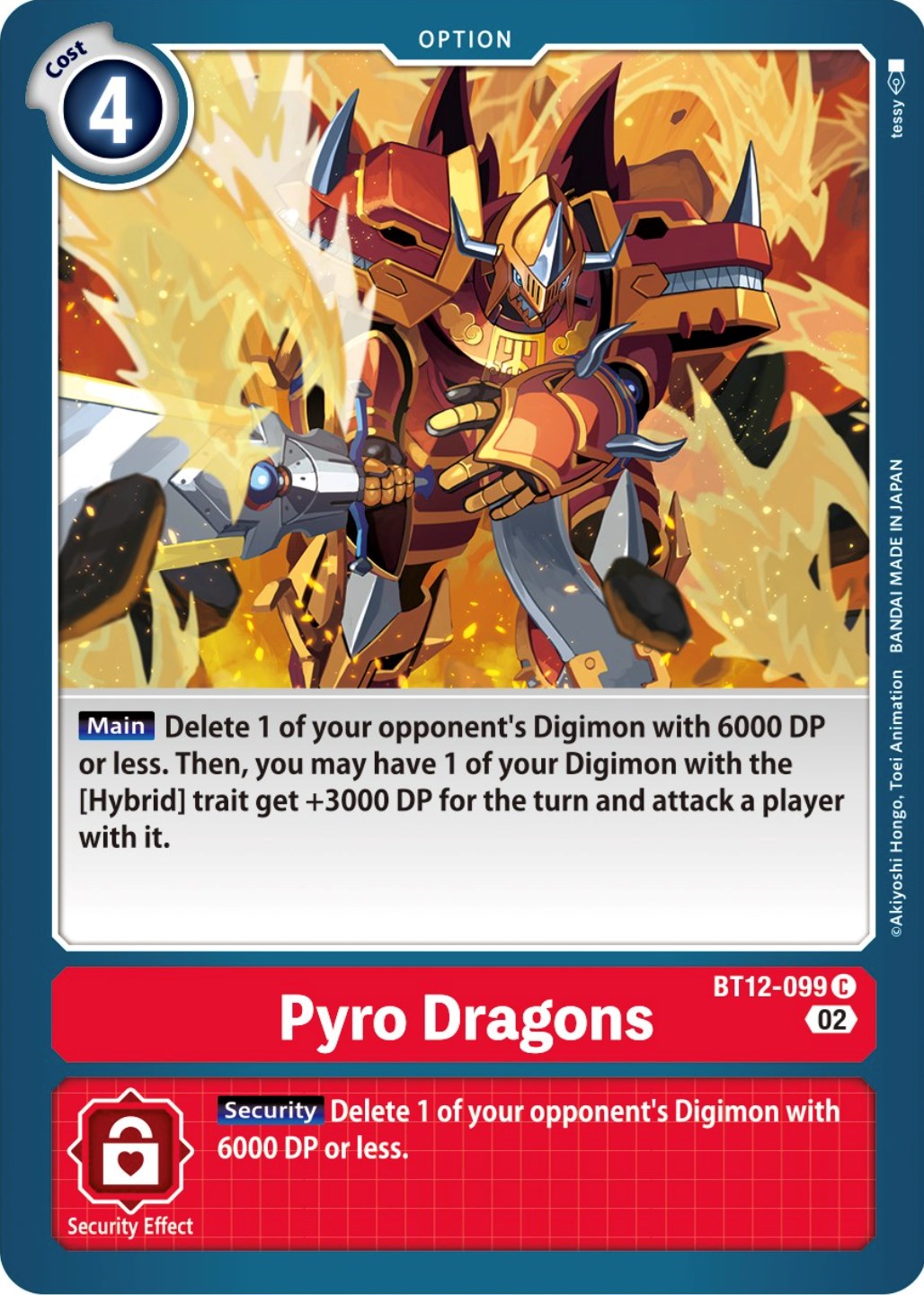 Pyro Dragons [BT12-099] [Across Time] | Tables and Towers