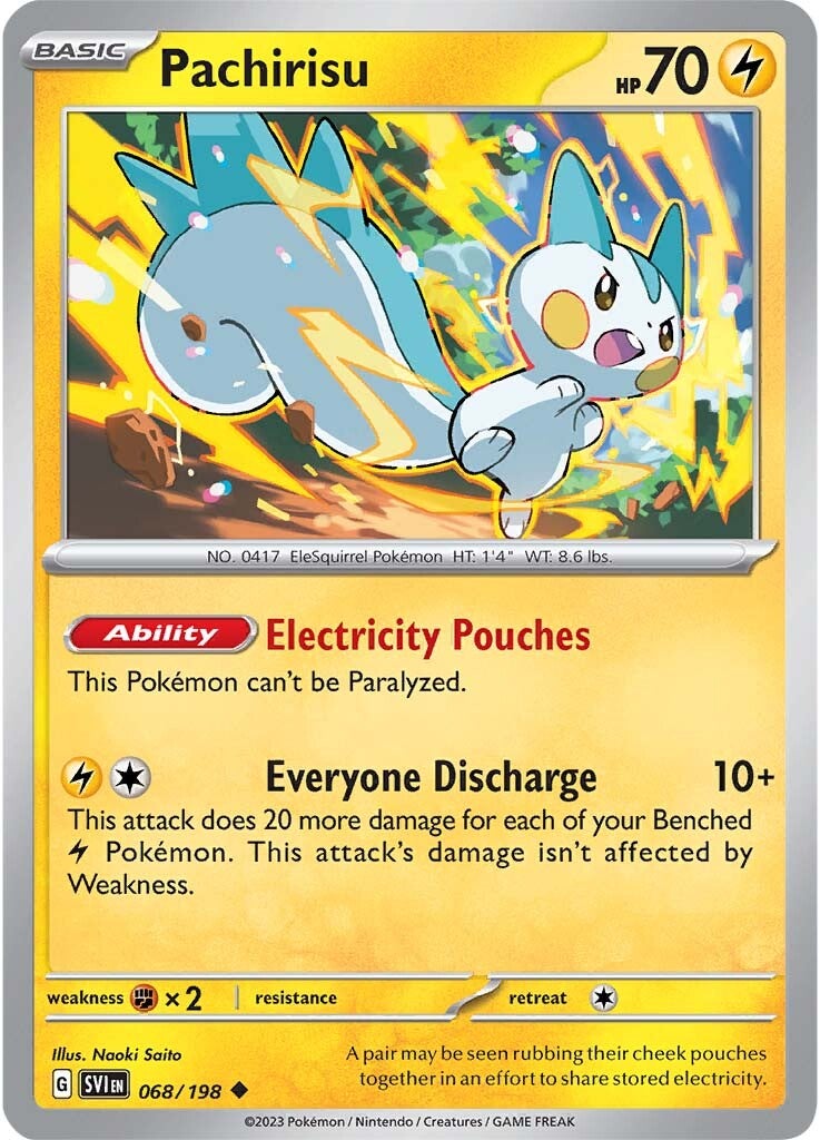 Pachirisu (068/198) [Scarlet & Violet: Base Set] | Tables and Towers