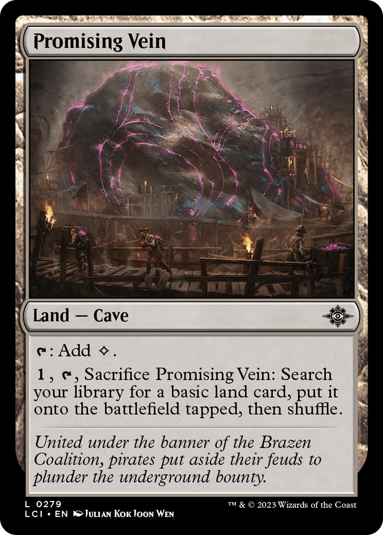 Promising Vein [The Lost Caverns of Ixalan] | Tables and Towers