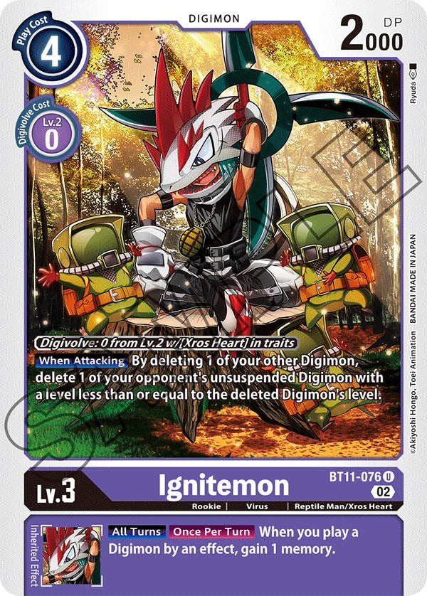 Ignitemon [BT11-076] [Dimensional Phase] | Tables and Towers