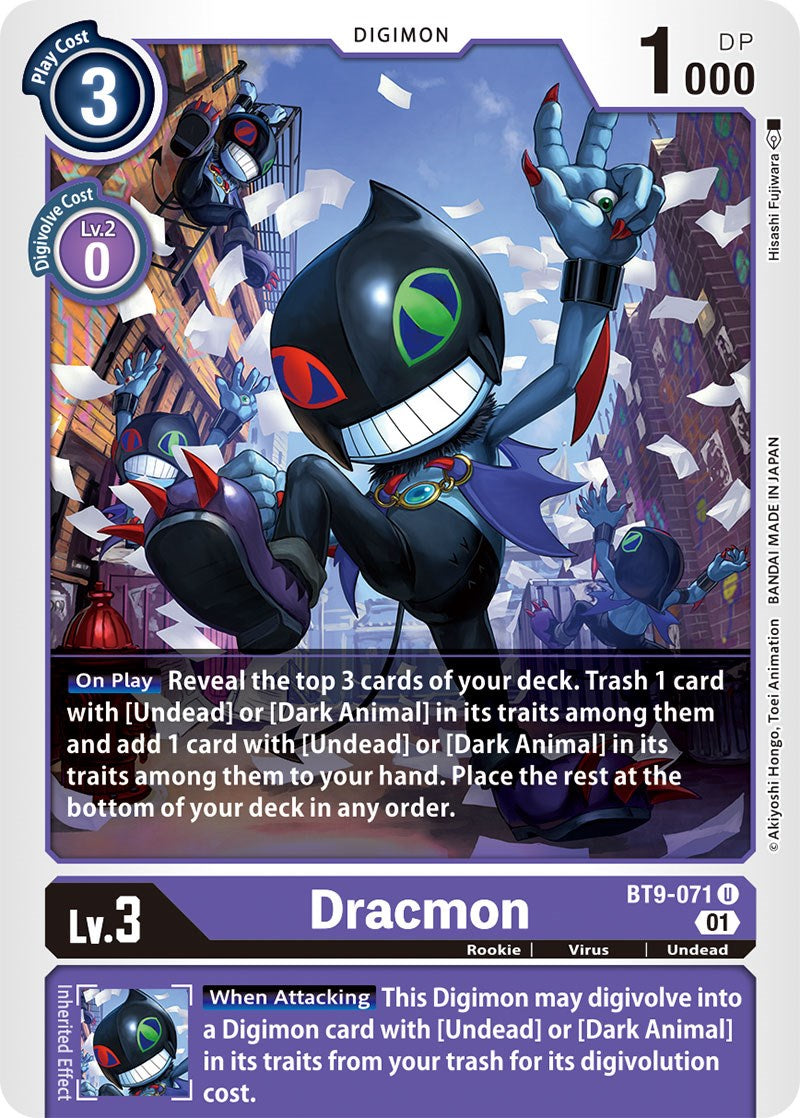 Dracmon [BT9-071] [X Record] | Tables and Towers