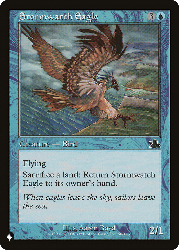 Stormwatch Eagle [The List] | Tables and Towers