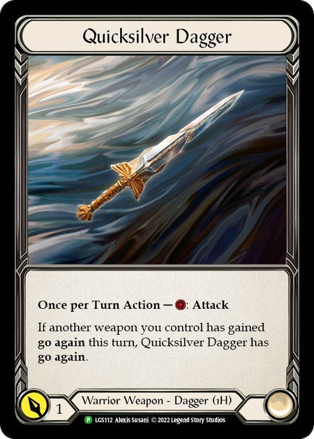 Quicksilver Dagger [LGS112] (Dynasty)  Cold Foil | Tables and Towers