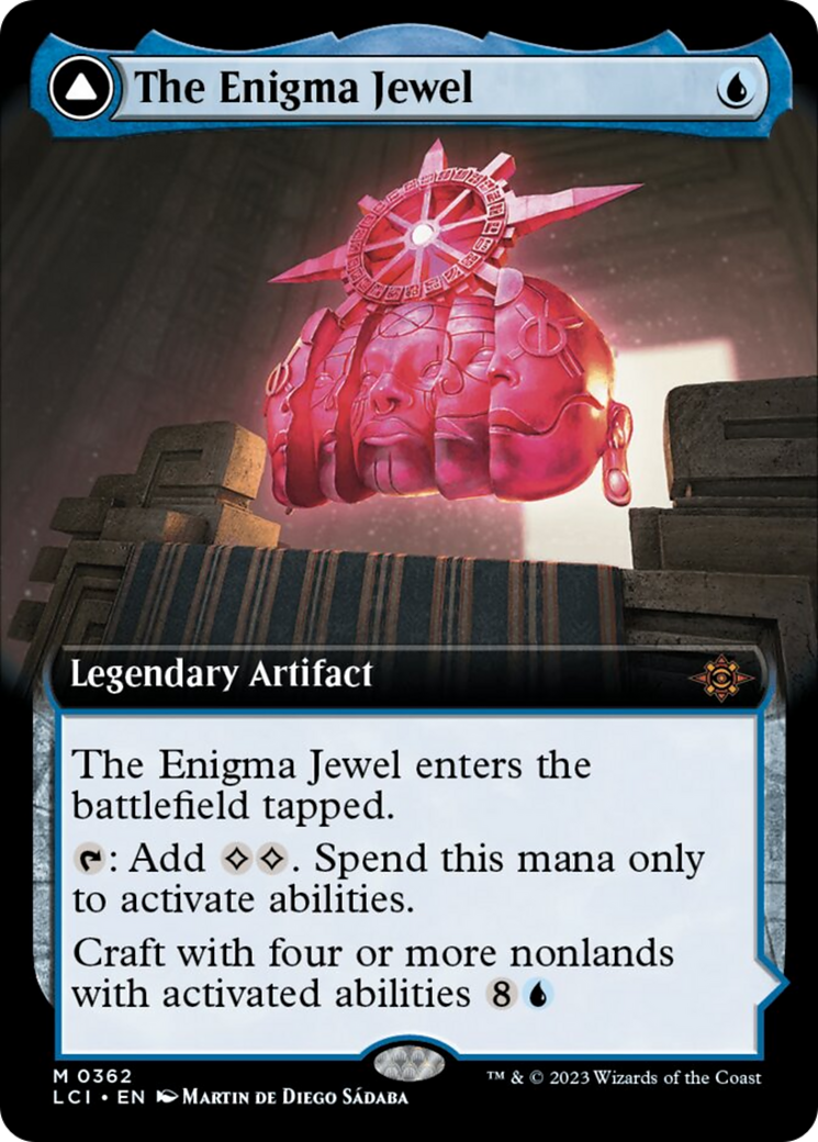 The Enigma Jewel // Locus of Enlightenment (Extended Art) [The Lost Caverns of Ixalan] | Tables and Towers