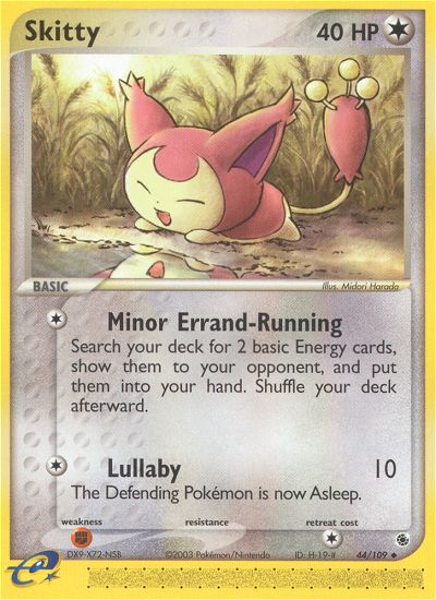 Skitty (44/109) [EX: Ruby & Sapphire] | Tables and Towers