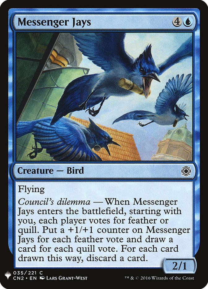 Messenger Jays [Mystery Booster] | Tables and Towers