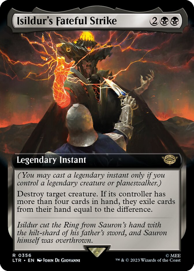 Isildur's Fateful Strike (Extended Art) [The Lord of the Rings: Tales of Middle-Earth] | Tables and Towers