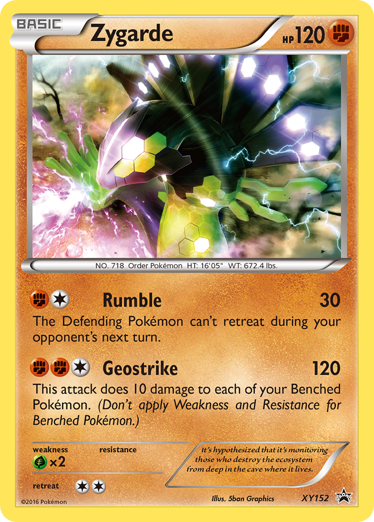 Zygarde (XY152) [XY: Black Star Promos] | Tables and Towers