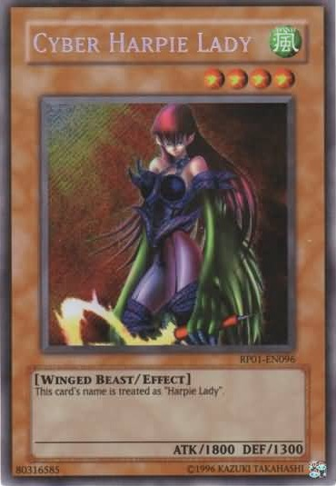 Cyber Harpie Lady [RP01-EN096] Secret Rare | Tables and Towers