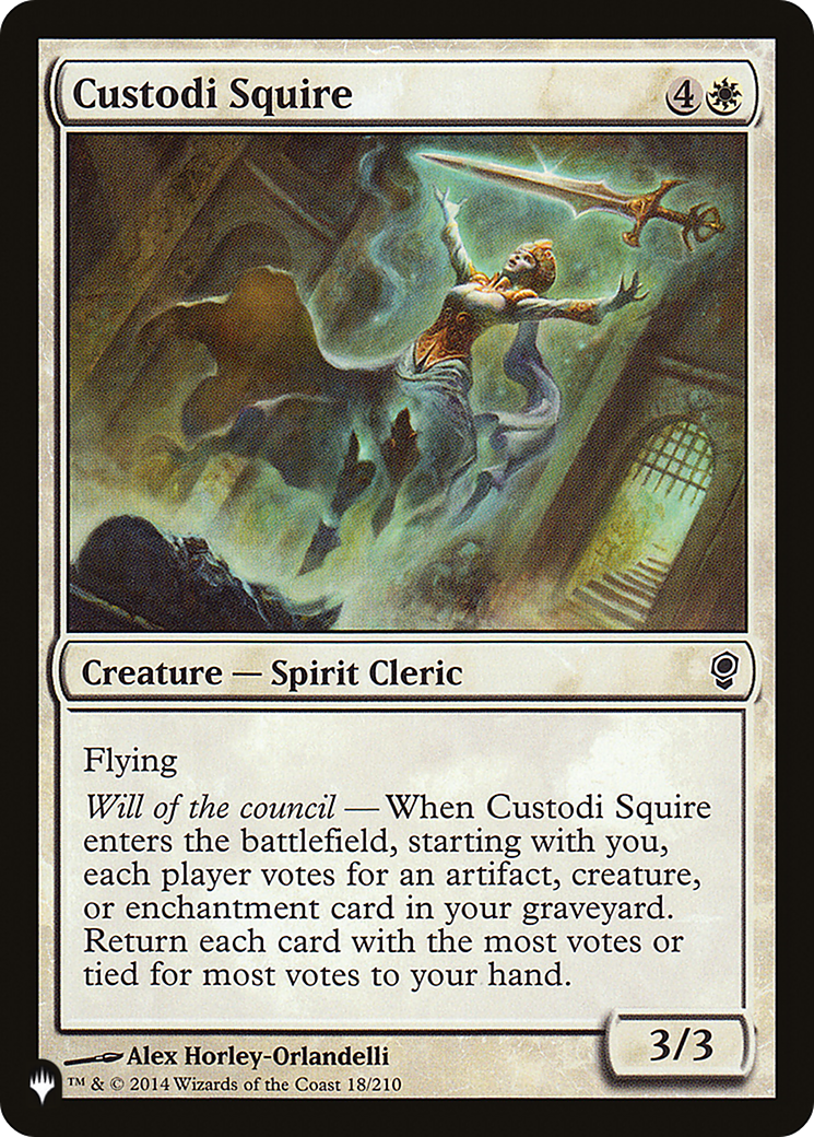 Custodi Squire [The List Reprints] | Tables and Towers