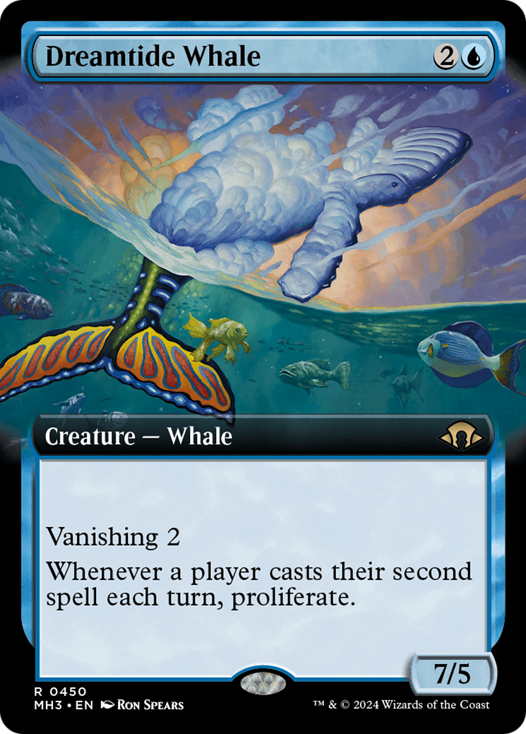 Dreamtide Whale (Extended Art) [Modern Horizons 3] | Tables and Towers