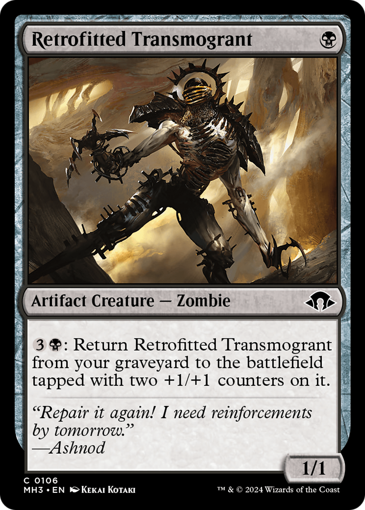 Retrofitted Transmogrant [Modern Horizons 3] | Tables and Towers