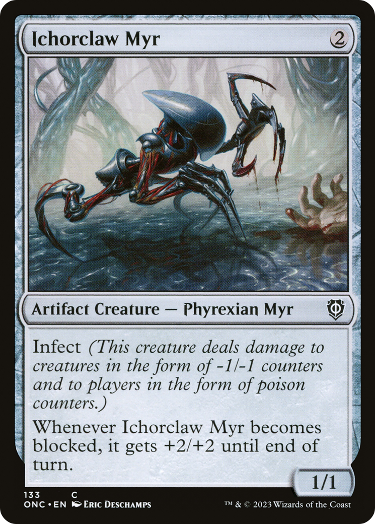 Ichorclaw Myr [Phyrexia: All Will Be One Commander] | Tables and Towers