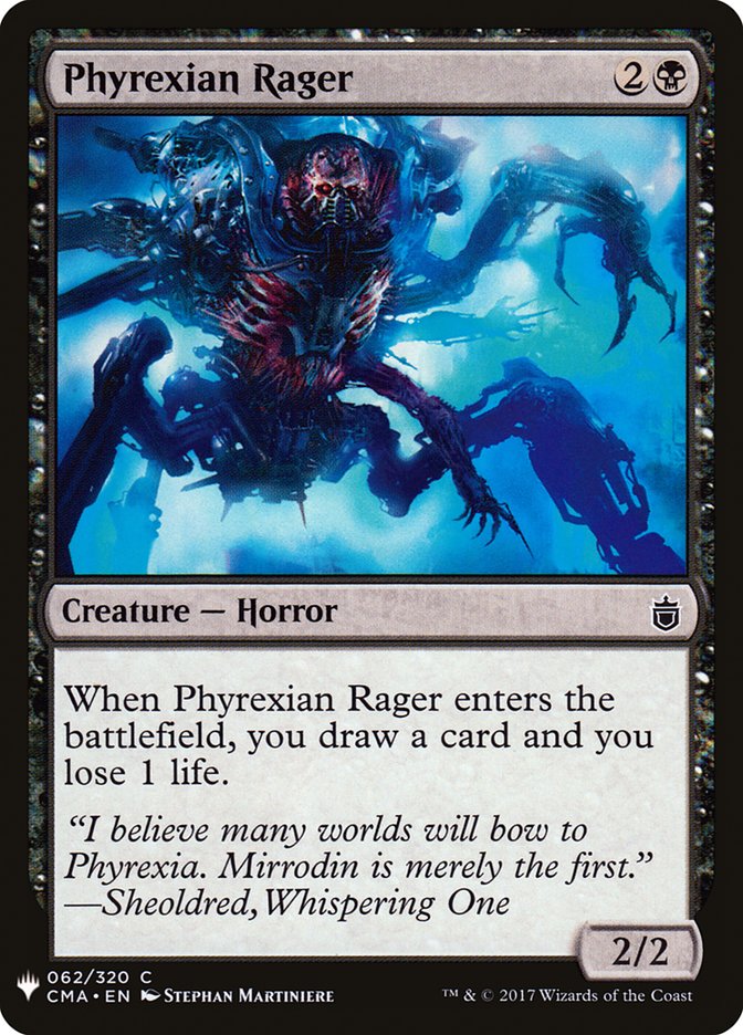 Phyrexian Rager [Mystery Booster] | Tables and Towers