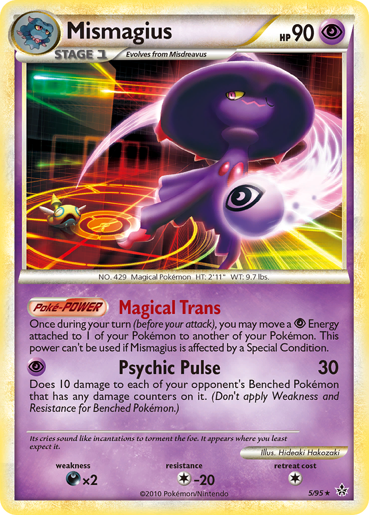 Mismagius (5/95) [HeartGold & SoulSilver: Unleashed] | Tables and Towers