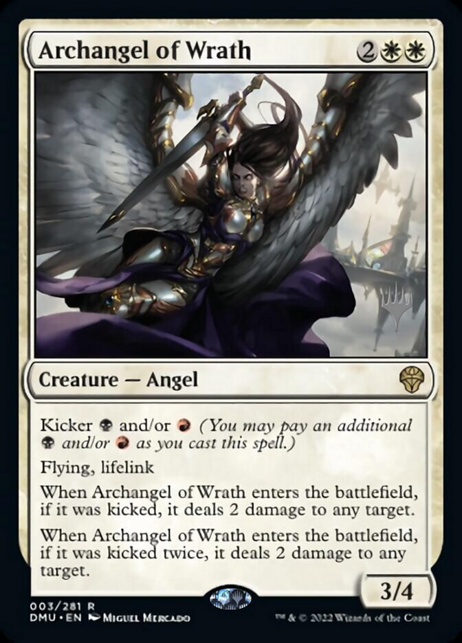 Archangel of Wrath (Promo Pack) [Dominaria United Promos] | Tables and Towers