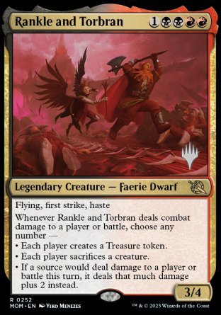 Rankle and Torbran (Promo Pack) [March of the Machine Promos] | Tables and Towers