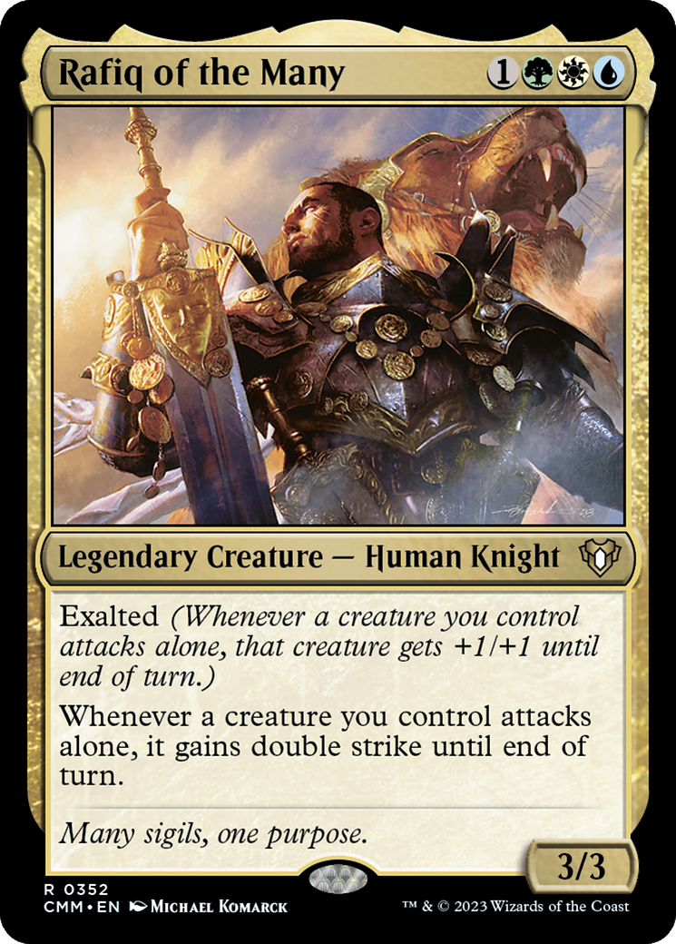 Rafiq of the Many [Commander Masters] | Tables and Towers