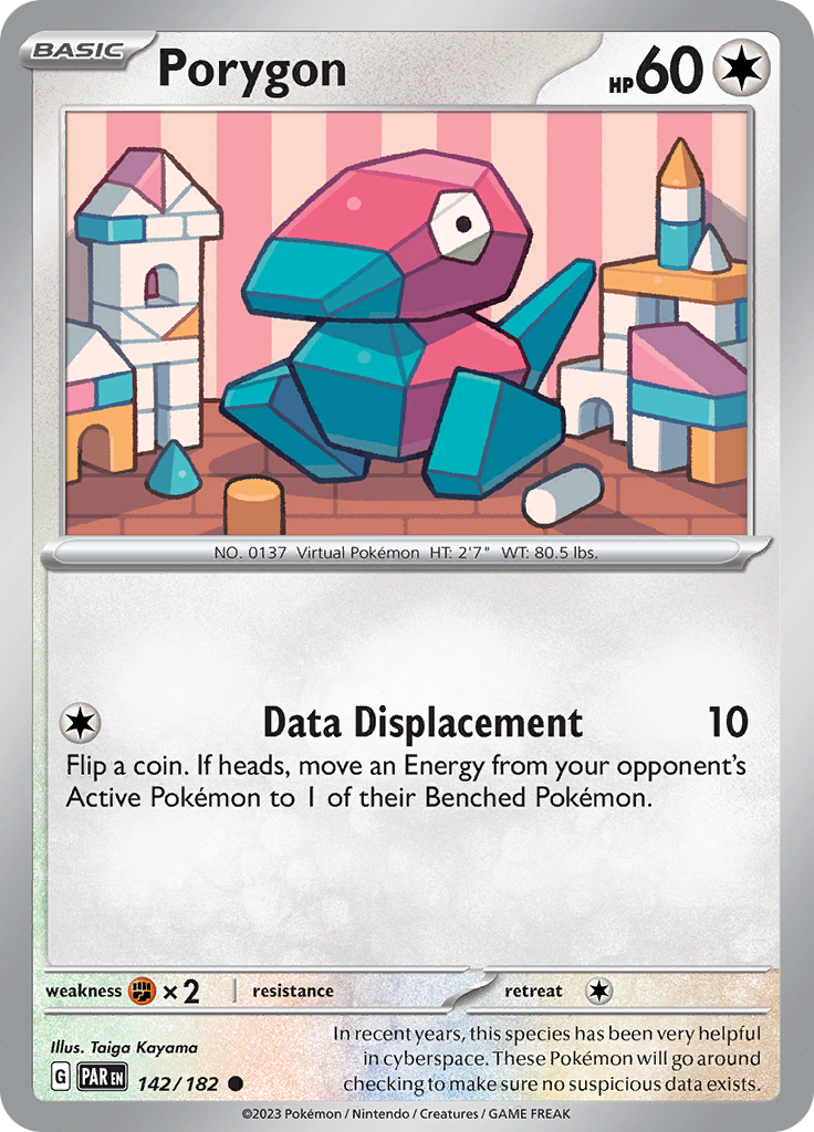 Porygon (142/182) [Scarlet & Violet: Paradox Rift] | Tables and Towers