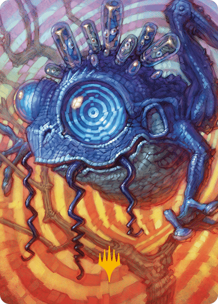 Psychic Frog Art Card (Gold-Stamped Planeswalker Symbol) [Modern Horizons 3 Art Series] | Tables and Towers