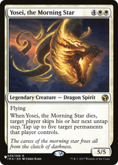 Yosei, the Morning Star [The List Reprints] | Tables and Towers