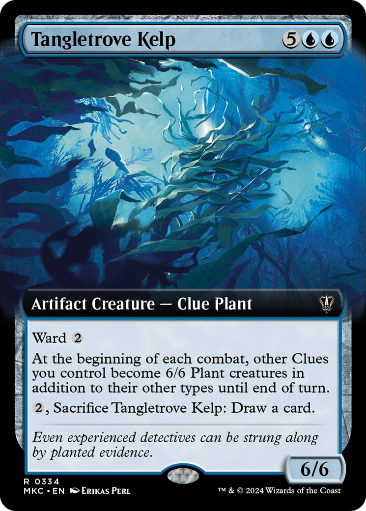 Tangletrove Kelp (Extended Art) [Murders at Karlov Manor Commander] | Tables and Towers