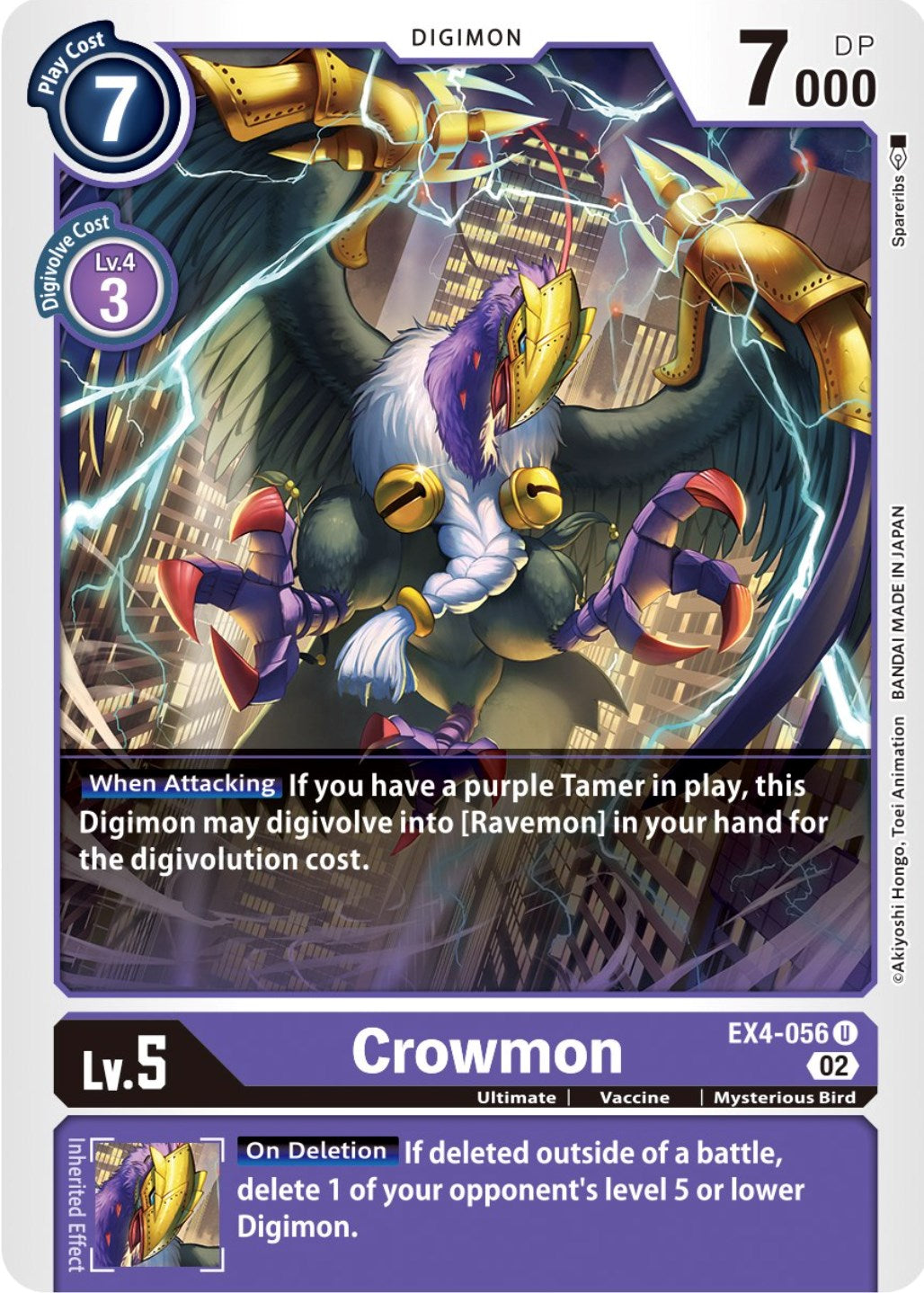 Crowmon [EX4-056] [Alternative Being Booster] | Tables and Towers