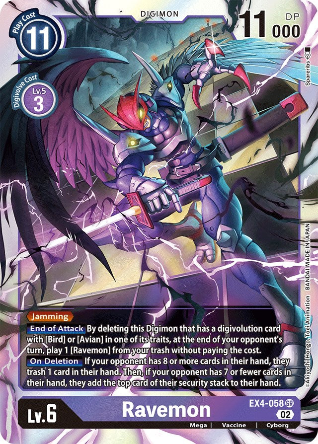 Ravemon [EX4-058] [Alternative Being Booster] | Tables and Towers