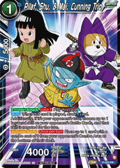 Pilaf, Shu, & Mai, Cunning Trio (Zenkai Series Tournament Pack Vol.4) (P-502) [Tournament Promotion Cards] | Tables and Towers