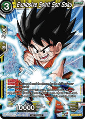 Explosive Spirit Son Goku (Championship Selection Pack 2023 Vol.2) (Silver Foil) (BT3-088) [Tournament Promotion Cards] | Tables and Towers