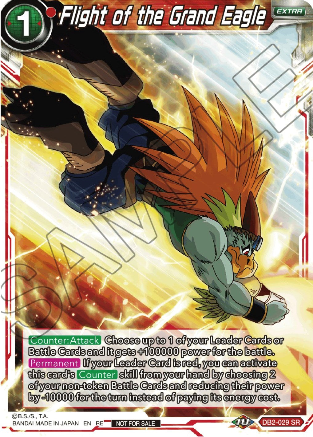 Flight of the Grand Eagle (Championship Selection Pack 2023 Vol.2) (Silver Foil) (DB2-029) [Tournament Promotion Cards] | Tables and Towers