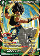 Gogeta, Birth of the Ultimate Warrior (Championship Selection Pack 2023 Vol.2) (Gold-Stamped Silver Foil) (P-538) [Tournament Promotion Cards] | Tables and Towers