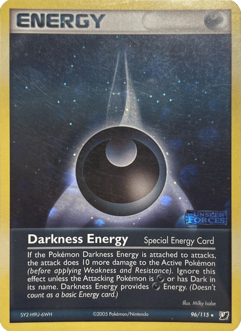 Darkness Energy (96/115) (Stamped) [EX: Unseen Forces] | Tables and Towers