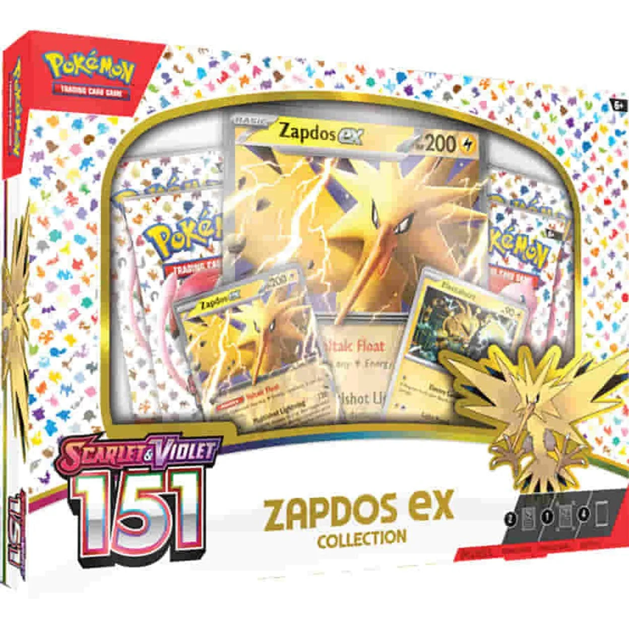 151: Zapdos ex Collection - SV: Scarlet and Violet 151 (MEW) | Tables and Towers