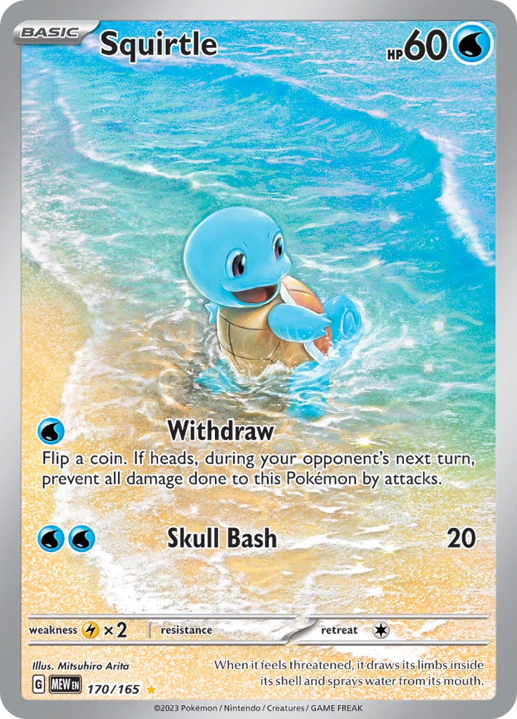 Squirtle (170/165) [Scarlet & Violet: 151] | Tables and Towers