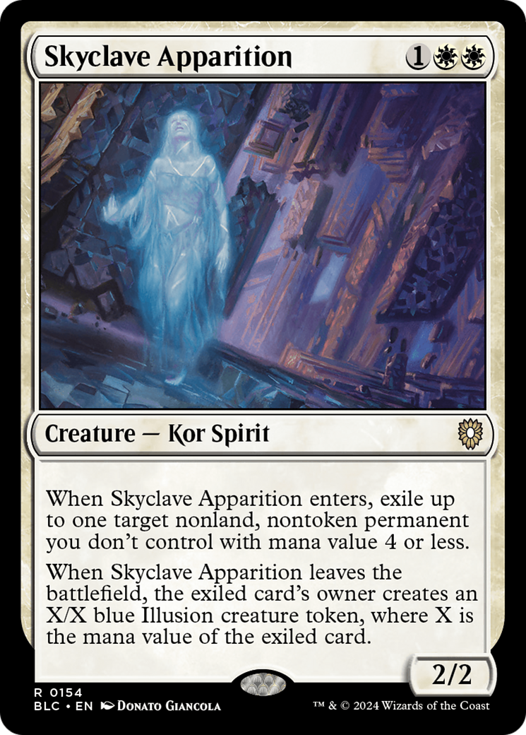 Skyclave Apparition [Bloomburrow Commander] | Tables and Towers